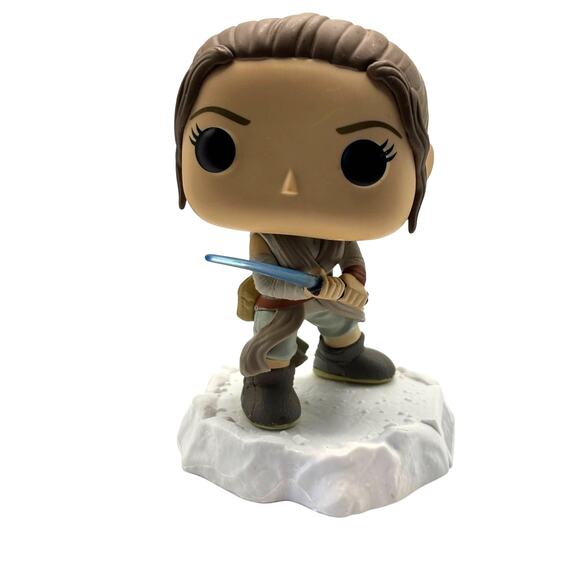 Funko Pop! Star Wars Bobble Head Lot, Phasma #65, Rey #104 Grogu #368, Loose - Picture 4 of 8